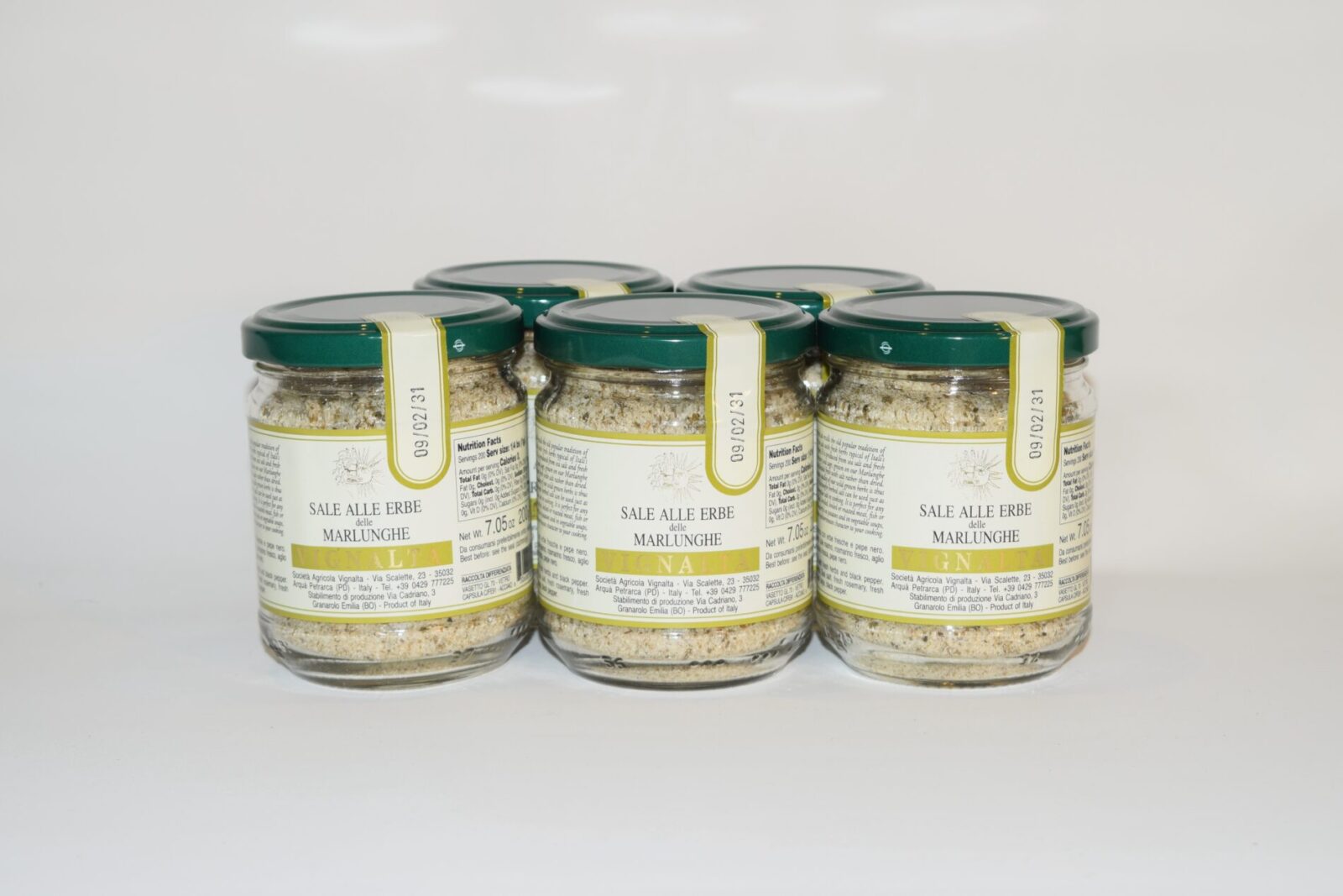 Sale alle erbe delle Marlunghe Kräutersalz, Italien